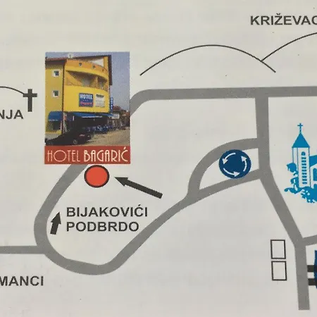 Bagaric -ispod Brda Ukazanja Adress Kraljice Mira 56 Bijakovci 3*